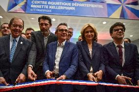 Inauguration Of The Olympic Aquatic Center - La Courneuve