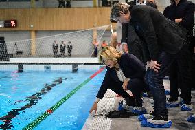 Inauguration Of The Olympic Aquatic Center - La Courneuve