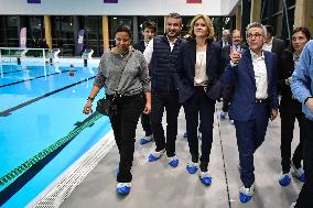 Inauguration Of The Olympic Aquatic Center - La Courneuve