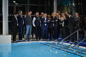 Inauguration Of The Olympic Aquatic Center - La Courneuve