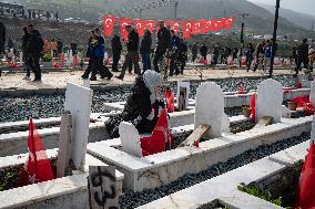 Earthquake Anniversary Commemoration - Turkey