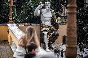 The Statue Of Emperor Constantine Reconstructed - Rome