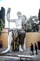 The Statue Of Emperor Constantine Reconstructed - Rome