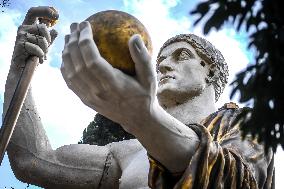 The Statue Of Emperor Constantine Reconstructed - Rome