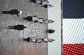 French Victims Of The Attack By Hamas Against Israel Tribute - Paris