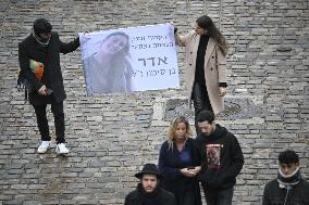 French Victims Of The Attack By Hamas Against Israel Tribute - Paris