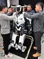 CHINA-BEIJING-HUMANOID ROBOTS-PUBLIC APPEARANCE (CN)