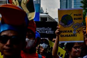 Carnival For Climate Crisis And Democracy In Jakarta