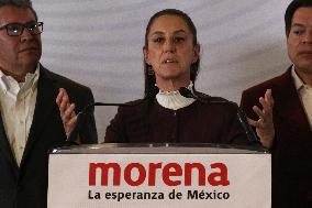 Claudia Sheinbaum Mexico’s Pre-candidate Press Conference