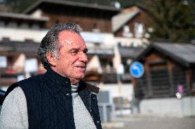 Renaud Muselier Visits The Future Sites Of 2030 Olympic - Mongenevre
