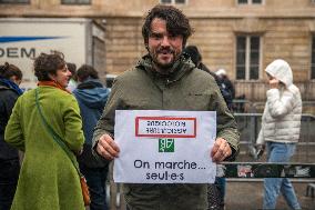 Rally Of Organic Farmers In Front Of The National Assembly - Paris