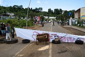 Protest against insecurity and immigration in Mayotte