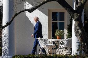 Biden leaves White House for fundraisers in New York City