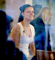 Nicola Peltz Beckham On Promotion Tour - NYC