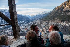 Renaud Muselier Visits The Future Olympic Venues Of 2030 - Briancon