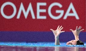 (SP)QATAR-DOHA-WORLD AQUATICS CHAMPIONSHIPS-ARTISTIC SWIMMING-MEN-SOLO FREE