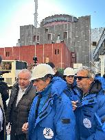IAEA Director General Grossi Visits Zaporizhzhya Nuclear Power Plant - Ukraine