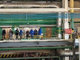 IAEA Director General Grossi Visits Zaporizhzhya Nuclear Power Plant - Ukraine