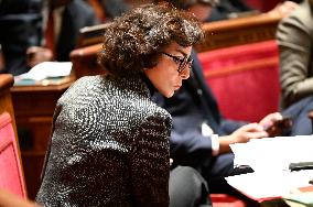 Session Of Questions To The Government At The Senate In Paris, France