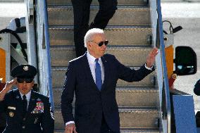 President Biden Departs The White En Route To New York