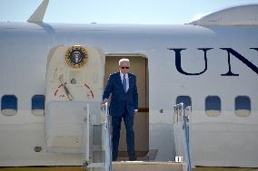 President Biden Departs The White En Route To New York