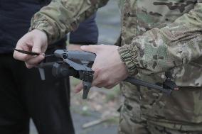 Drone operator training school in Odesa