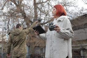 Drone operator training school in Odesa