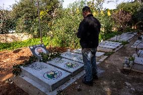 Grave Of Hamas Leader Saleh al-Aruri - Beirut