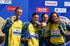 (SP)QATAR-DOHA-OPEN WATER-WORLD AQUATICS CHAMPIONSHIPS-MIXED 4x1500M RELAY