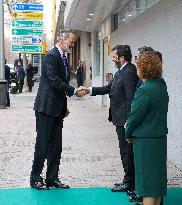 King Felipe At Registrars High School Headquarters Inauguration - Madrid