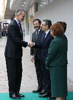 King Felipe At Registrars High School Headquarters Inauguration - Madrid