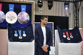Paris 2024 Olympic Medals Feature Iron From The Eiffel Tower