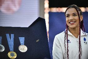 Paris 2024 Olympic Medals Feature Iron From The Eiffel Tower