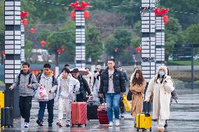 Spring Festival Transport Rush in Chongqing