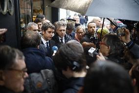 PM Attal In Pas-De-Calais To Meet People Affected By Floods