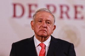 Mexico’s President Lopez Obrador Briefing Conference