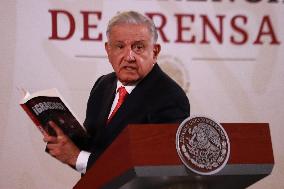 Mexico’s President Lopez Obrador Briefing Conference