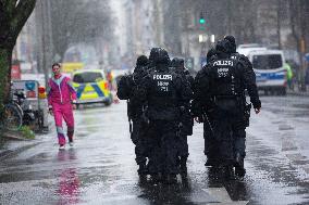 Women's Carnival Day Starts In Cologne