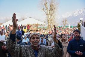 Mehraj Ul Alam Celebrated In Kashmir