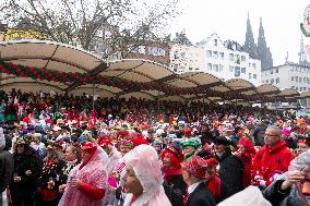 Women's Carnival Day Starts In Cologne