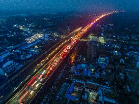 Spring Festival Transport Rush in Huai'an