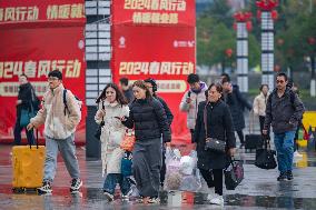 Spring Festival Transport Rush in Chongqing