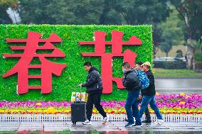 Spring Festival Transport Rush in Chongqing