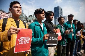 Student Rally For Fair Election