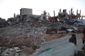 MIDEAST-GAZA-MAGHAZI REFUGEE CAMP