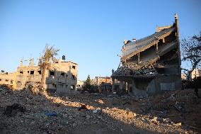 MIDEAST-GAZA-MAGHAZI REFUGEE CAMP