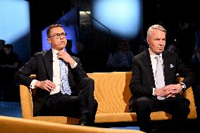 Presidential elections's debate at the Finnish national broadcast company Yle