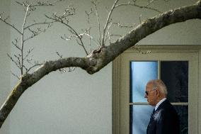 DC: President Joe Biden Departs the White House