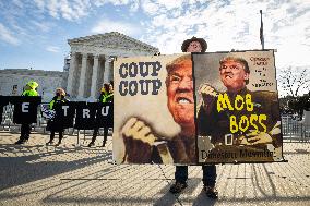 Supreme Court hears arguments on disqualifying Trump from 2024 election