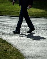 DC: President Joe Biden Departs the White House